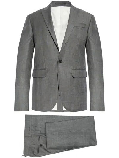 Dsquared2 Single Breasted Two-piece Tailored Suit In Grey