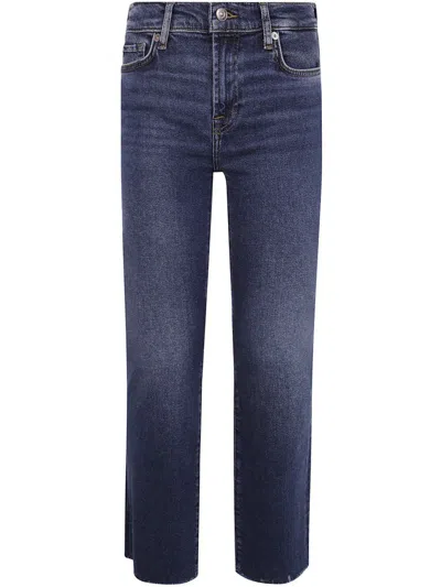 7 FOR ALL MANKIND 7 FOR ALL MANKIND DAISY ANKLE BOOT CISCO DENIM 