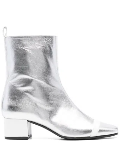 Carel Paris Audrey 25 Anckle Boots Shoes In Grey