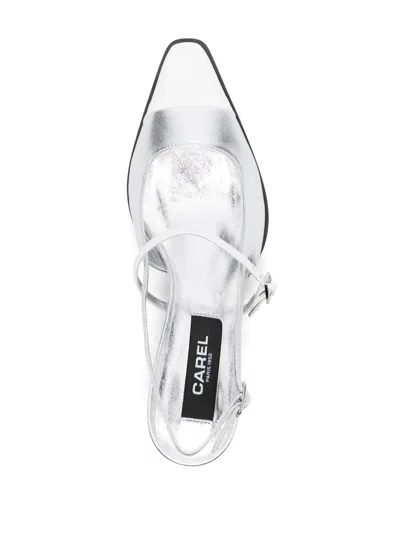 Carel Paris High-heeled Sandals In Grey