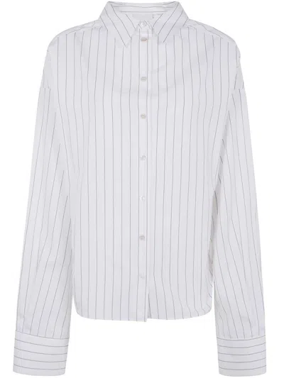 Erika Cavallini Long-sleeved Shirt In White
