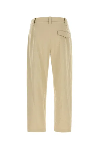 Shop Apc Beige Cotton Renato Pant
