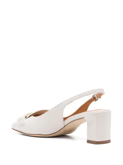 Tod's With Heel In Lime White