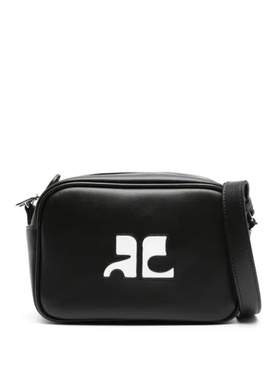 Courrèges Reedition Camera Bag-tu Nd Courreges Female In Black