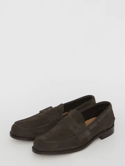 Church's Pembrey Suede Loafers In Brown