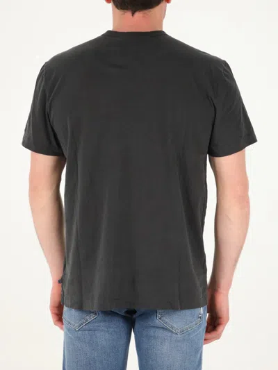 Shop James Perse Cotton T-shirt In Black