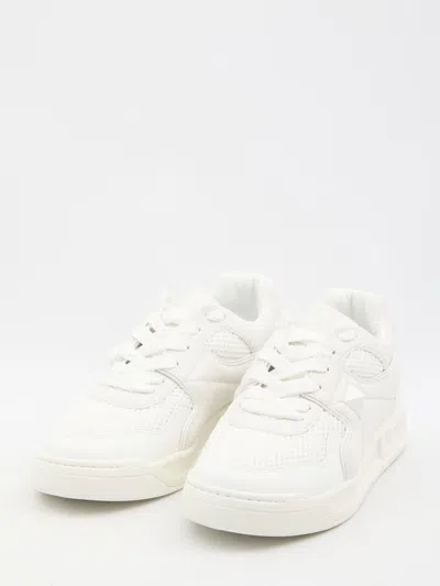 Valentino Garavani Mens White One Stud Xl Chunky-sole Leather Low-top Trainers In White