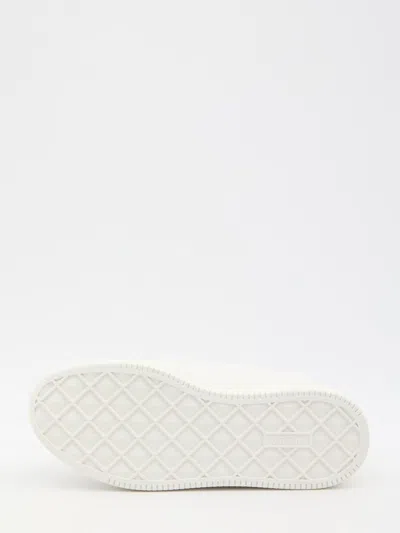 Valentino Garavani Mens White One Stud Xl Chunky-sole Leather Low-top Trainers In White