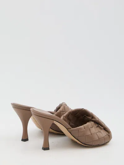 Bottega Veneta Brown Blink Heeled Sandals In Brown