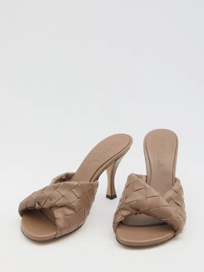 Bottega Veneta Brown Blink Heeled Sandals In Brown