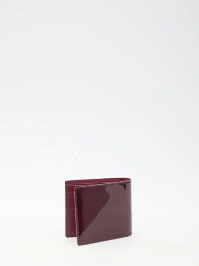 Saint Laurent Paris East/west Wallet In Red