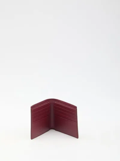 Saint Laurent Paris East/west Wallet In Red