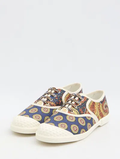 Valentino Bay By Bay Sneakers In Multicolor