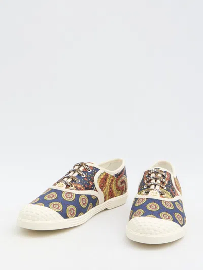 Valentino Bay By Bay Sneakers In Multicolor