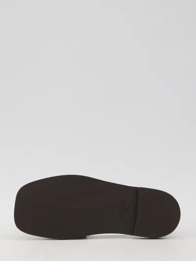 Valentino Garavani Superstar Slide Slipper With Vlogo Detail And Premium Materials In Brown