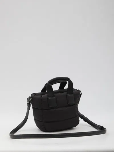 Moncler Micro Caradoc Tote Bag In Black