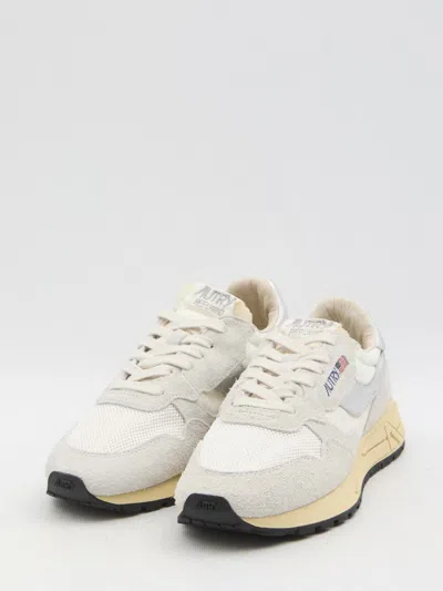 Autry Reelwind Mu01 Low Sneakers Sneakers Grey In White