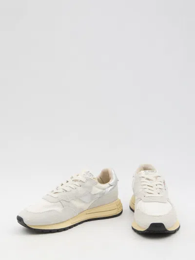 Autry Reelwind Mu01 Low Sneakers Sneakers Grey In White
