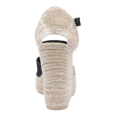 Castaã±er Castañer Woman Espadrilles Black Size 10 Textile Fibers In Black