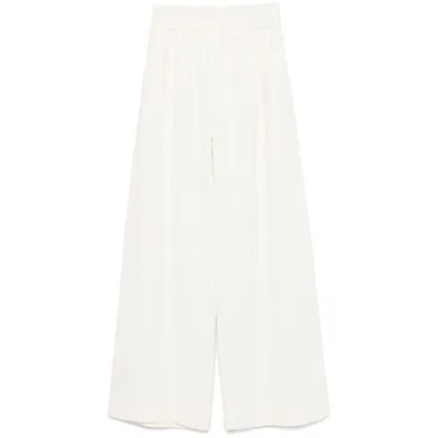 Mark Kenly Domino Tan Palmira Trousers In White