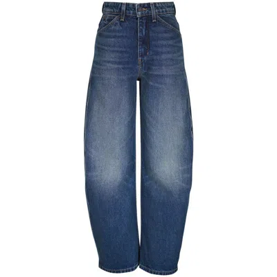 Nili Lotan Denim Boyfriend Jeans In Blue