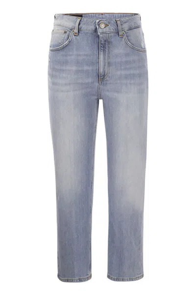 Dondup Tami Jeans Cinque Tasche A Gamba Larga In Blue