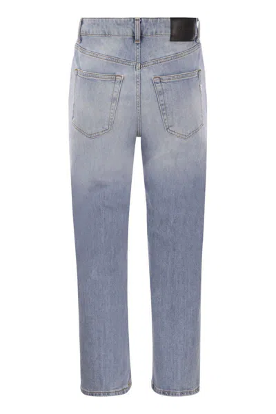 Dondup Tami Jeans Cinque Tasche A Gamba Larga In Blue