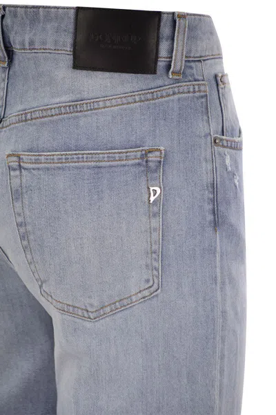 Dondup Tami Jeans Cinque Tasche A Gamba Larga In Blue