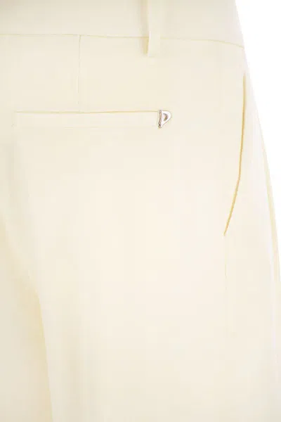 Dondup Logo Detail Track Pants In White