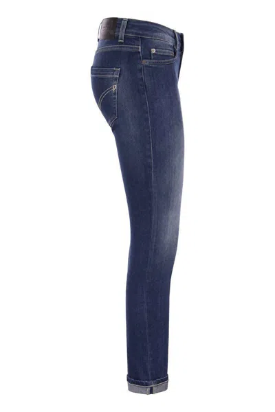 Dondup Iris - Jeans Skinny Fit In Blue