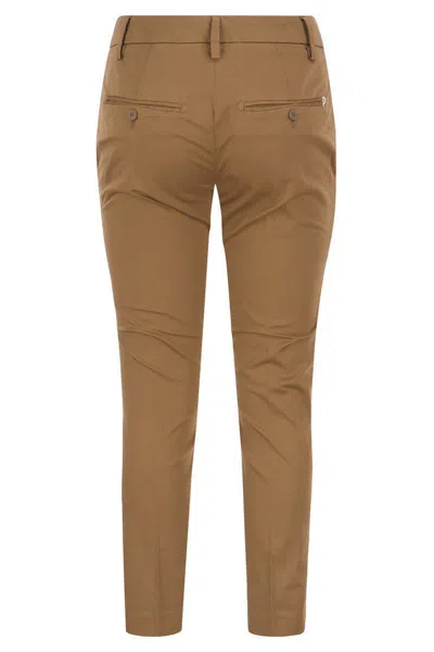 Dondup Trousers  Ariel Trousers Made Of Cotton In Brown