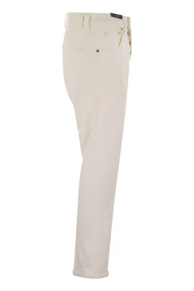 Pt Torino Low-rise Skinny-cut Jeans In White