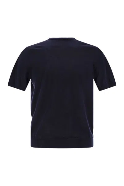 TAGLIATORE TAGLIATORE BASIC SHORT-SLEEVED COTTON T-SHIRT 