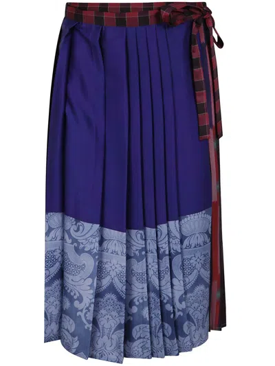 Shop Pierre-louis Mascia Skirt Doxgr In Multicolour