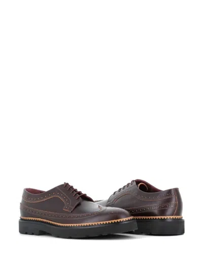 Paul Smith Mens Shoe Count Bordo In Red