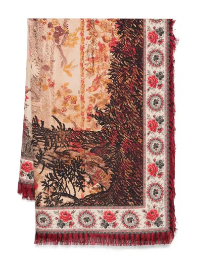 Pierre-louis Mascia Scarf Aloeuw Cm 135x195 Accessories In Multicolour