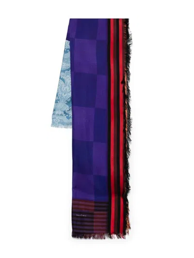Pierre-louis Mascia Scarf Aloeuw Cm 135x195 Accessories In Multicolour