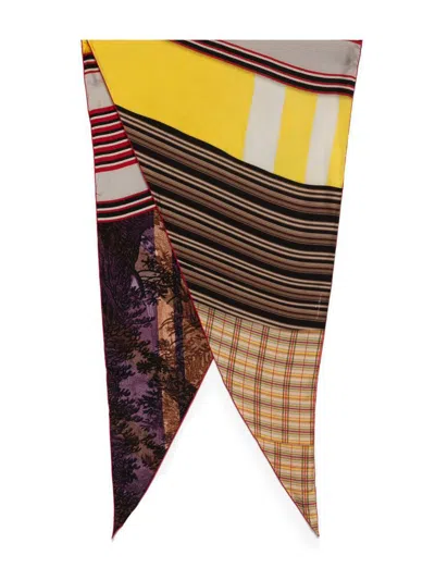 Pierre-louis Mascia Scarf Aloeuw Cm 65x120 Accessories In Multicolour