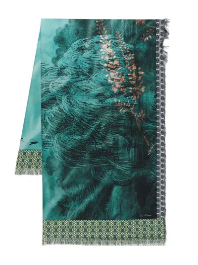 Pierre-louis Mascia Scarf Aloeuw Cm 135x195 Accessories In Multicolour