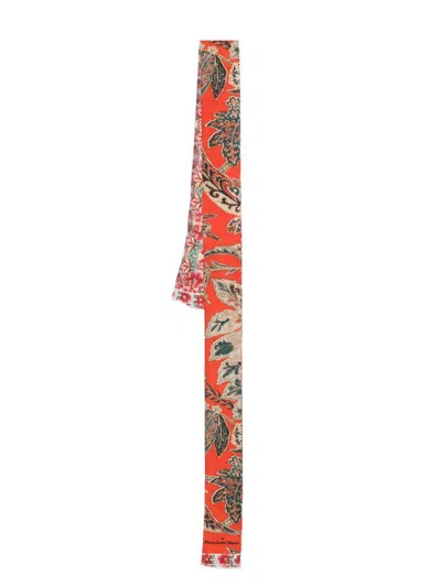 Pierre-louis Mascia Scarf Aloeuw Cm 6x140 Accessories In Multicolour