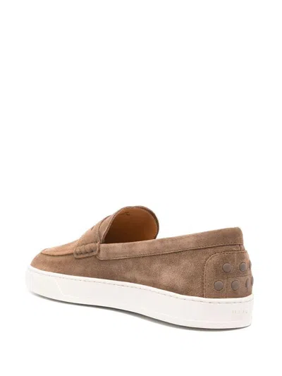 Tod's Sporty Loafer In Brown