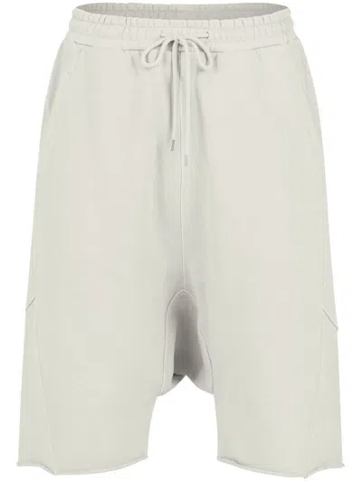 Entire Studios Heavy Drop-crotch Shorts In White