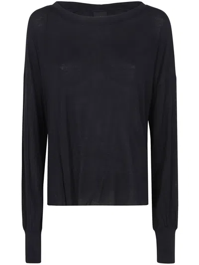 Thom Krom Women Sweatshirt Round Neck In Black