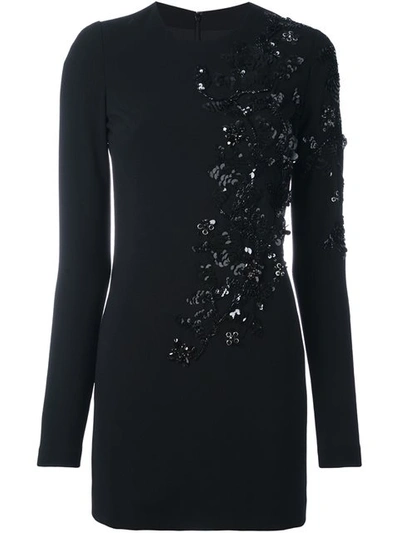 Dsquared2 Sequin Embellished Dress With Virgin Wool