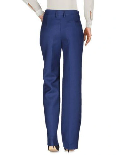 Shop Jil Sander Casual Pants In Slate Blue