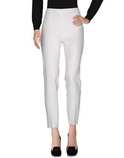 Rochas Casual Pants In White