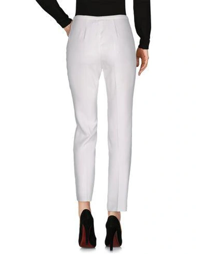Shop Rochas Casual Pants In White