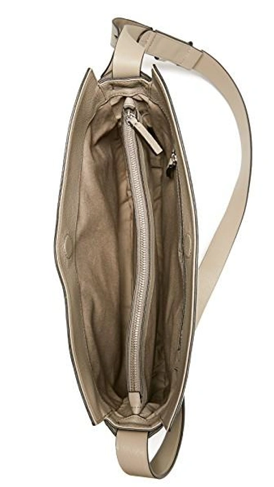 Shop Tory Burch Gemini Link Shoulder Bag In French Gray