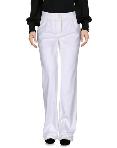 Moschino Casual Trousers In White