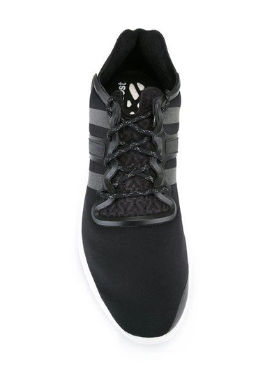 Shop Y-3 Yohji Run Sneakers In Black